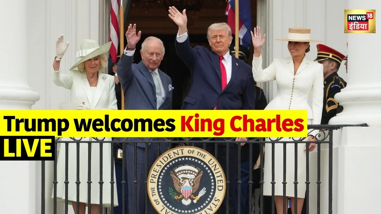 BREAKING NEWS LIVE: Donald Trump Meets King Charles | Royal Welcome | America | News18 India