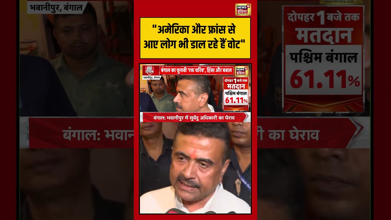 Bengal Election: अमेरिका और फ्रांस से आए लोग भी डाल रहे हैं वोट | #viralnews #viralvideo #shorts
