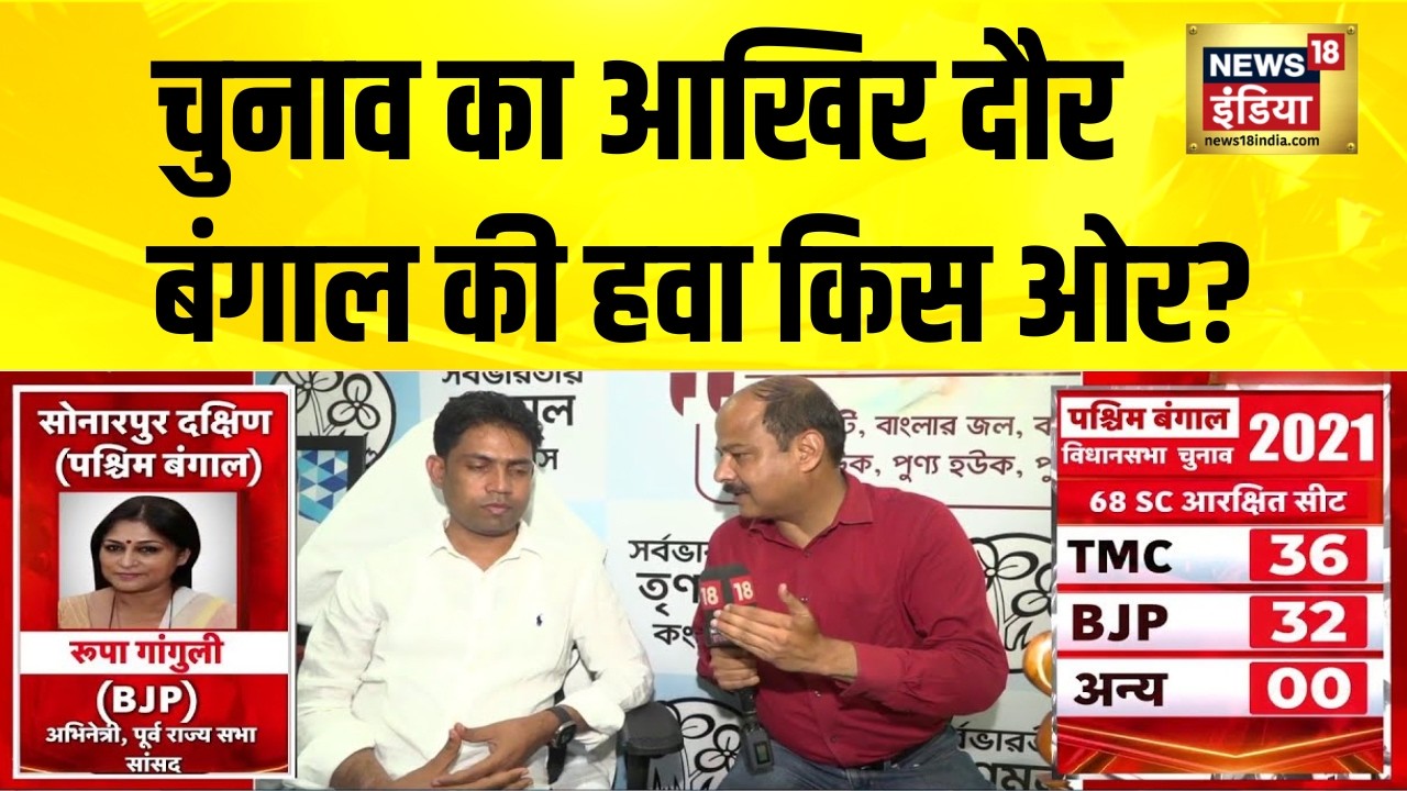 Bengal Vidhan Sabha Chunav में आज अंतिम चरण की वोटिंग | Bengal Election | Mamata vs Suvendu