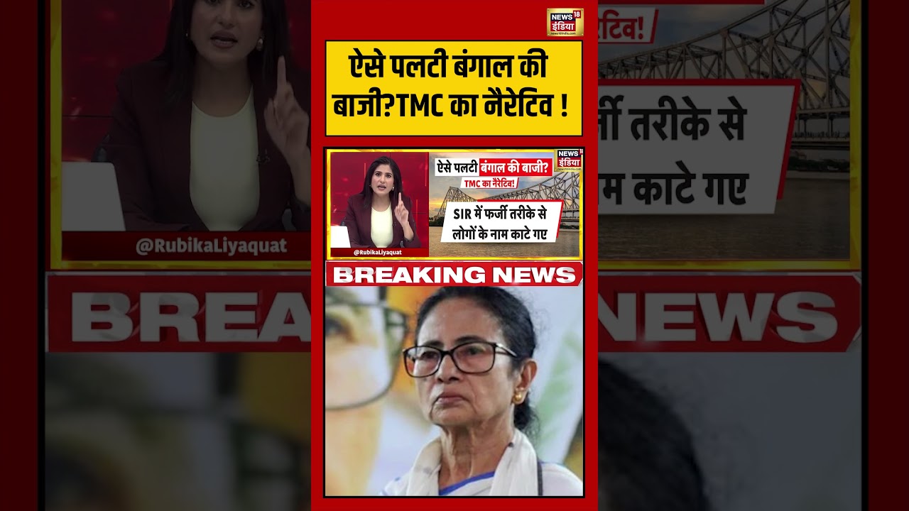 Goonj |ऐसे पलटी बंगाल की बाजीTMC का नैरेटिव! |West Bengal Exit Poll Results| #exitpollresults #short