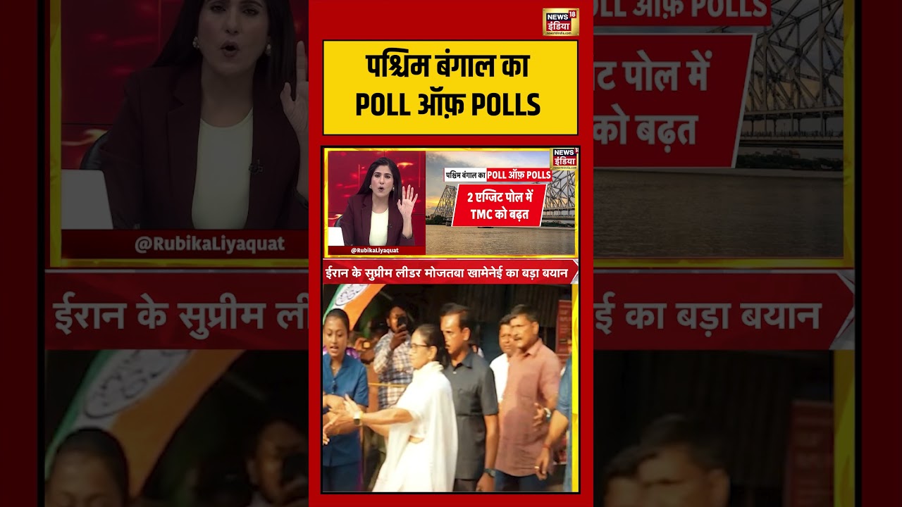 Goonj | पश्चिम बंगाल का POLL ऑफ़ POLLS  | West Bengal Exit Poll Results | #exitpollresults #shorts