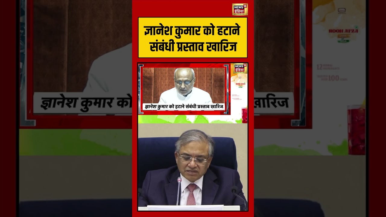 Gyanesh Kumar को हटाने संबंधी प्रस्ताव खारिज | #loksabha #parliament #viralvideo #viralnews #shorts