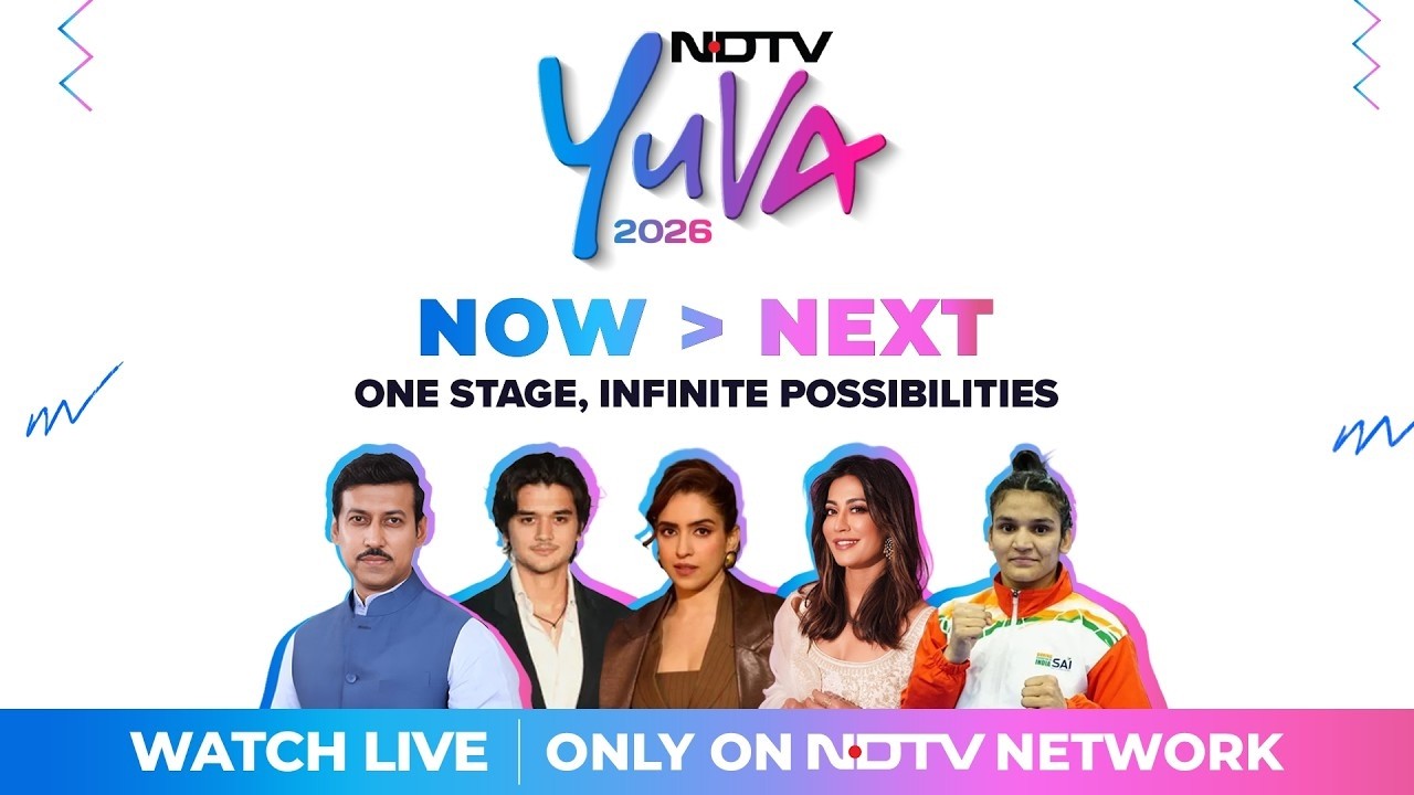 NDTV Yuva Conclave 2026 LIVE:  युवा शक्ति का मंच | Delhi Edition – April 25