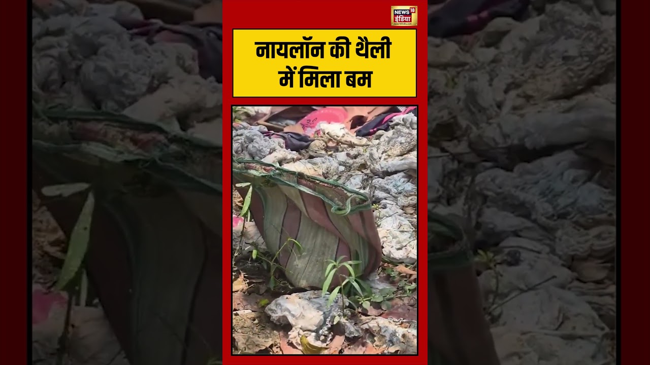 Nylon की थैली में मिला बम | #viralnews #viralvideo #bengalelection2026 #shorts