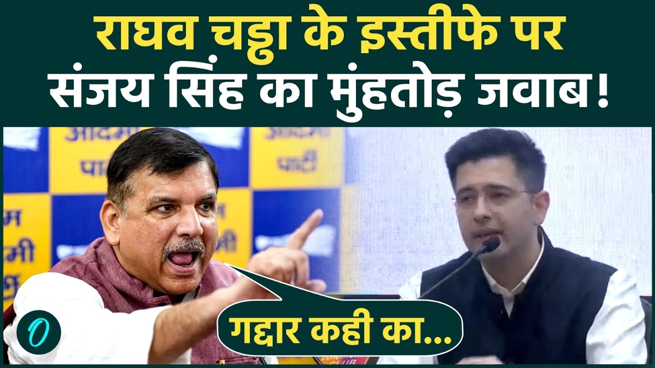 Sanjay Singh AAP On Raghav Chadha: ‘पंजाब इन गद्दारों को माफ नहीं करेगा’, AAP में बगावत पर संजय सिंह