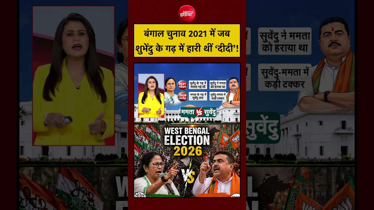Sucherita Kukreti | West Bengal Election 2026 | 2021 में जब शुभेंदु के गढ़ में हारी दीदी! #shorts