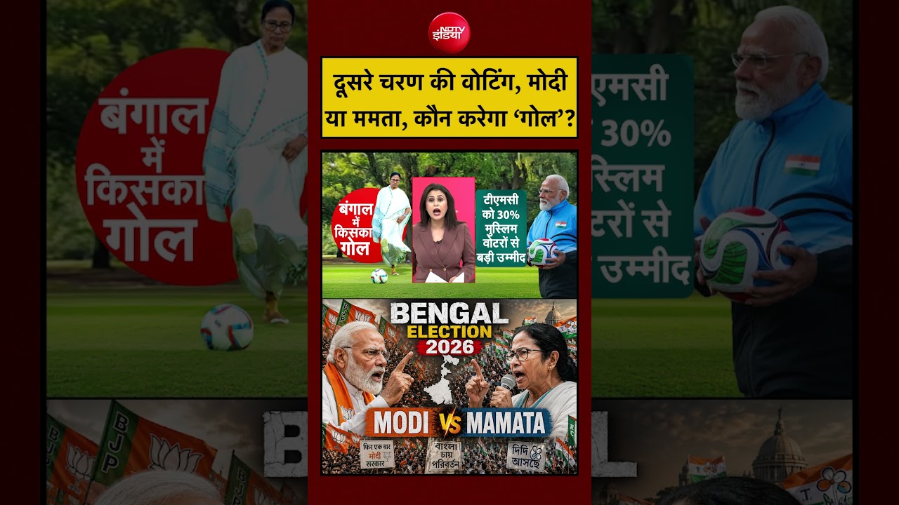 Sucherita Kukreti | West Bengal Election 2026 Voting Modi या Mamata कौन करेगा ‘गोल’? #shorts #tmc