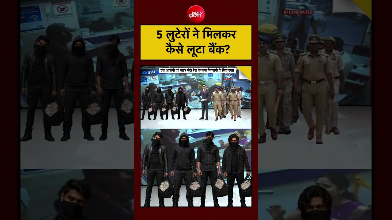 Surat Bank Robbery में 5 Robbers ने कैसे बनाया Plan, SBI Heist की पूरी Strategy