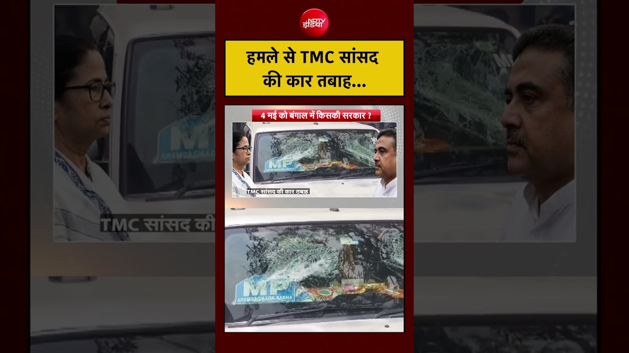 Syed Suhail | Bengal Election | हमले से TMC सांसद की कार तबाह… | Bharat Ki Baat Batata Hoon