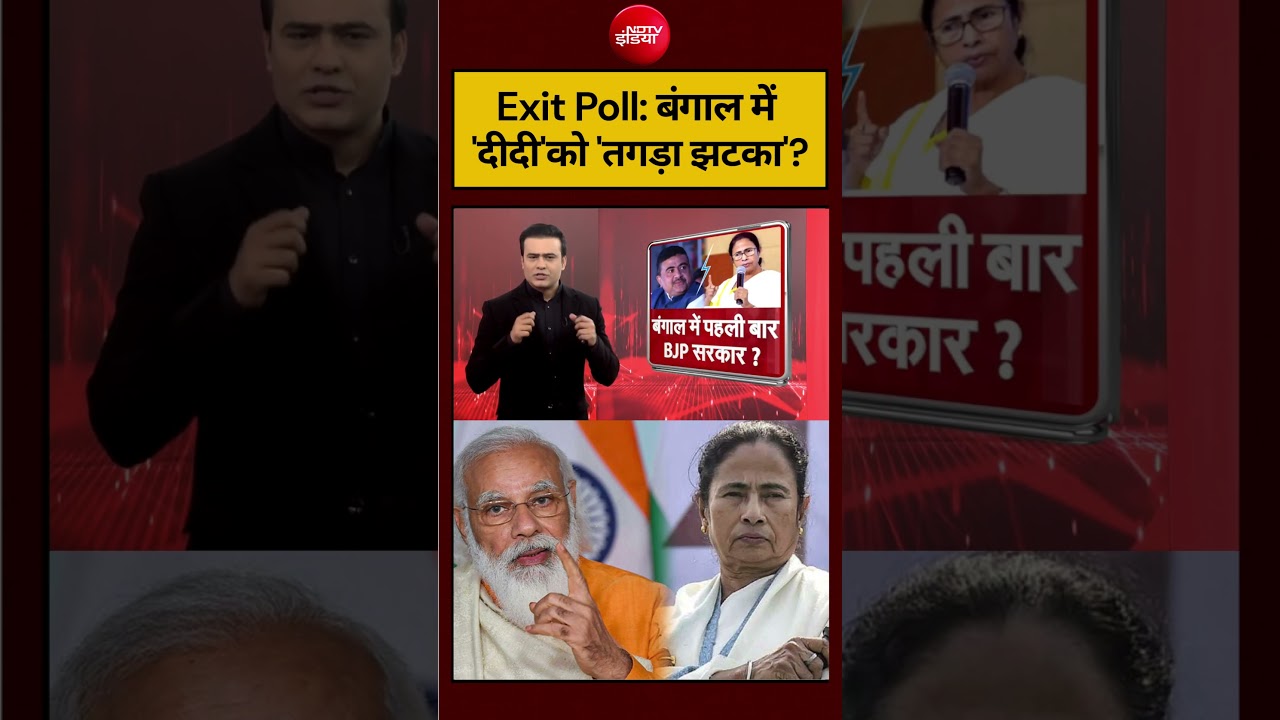 Syed Suhail | Bengal Election 2026: Exit Poll: बंगाल में ‘दीदी’को ‘तगड़ा झटका’? #shorts #ndtvindia
