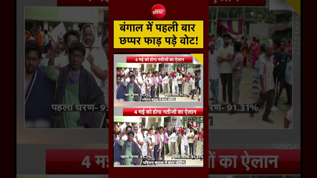 Syed Suhail | Bengal Election 2026: बंगाल में पहली बार छप्पर फाड़ पड़े वोट! #ndtvindia #mamata #tmc