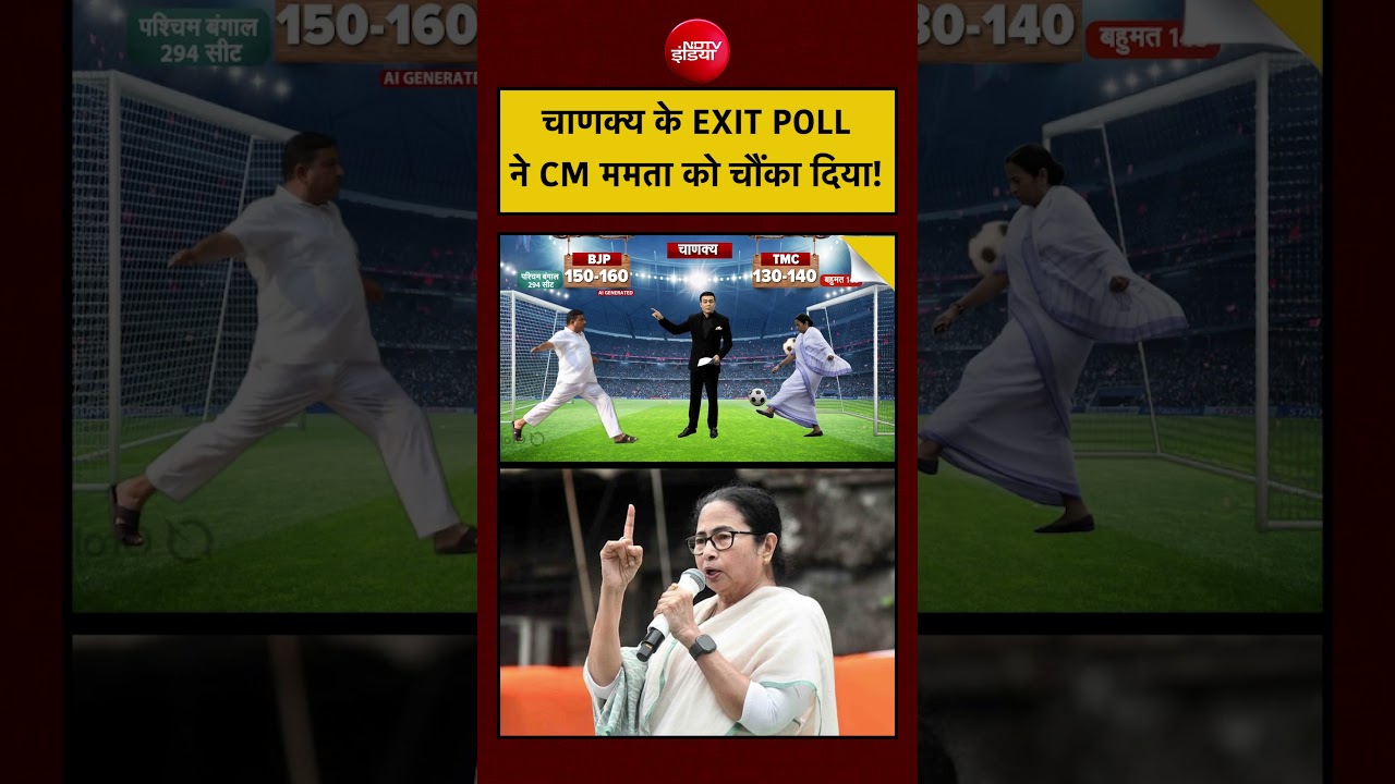 Syed Suhail | Bengal Election 2026:चाणक्य के EXIT POLL ने CM ममता को चौंका दिया! #shorts #ytshorts