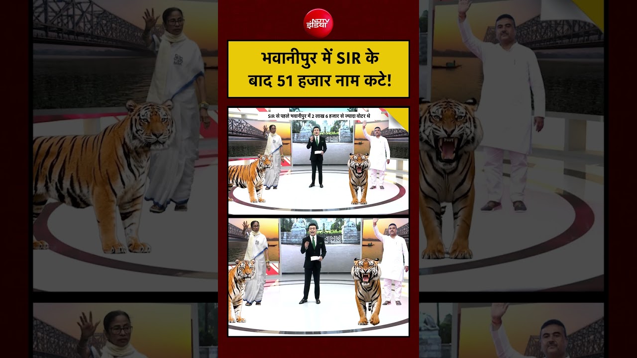 Syed Suhail | Bengal Election Voting: भवानीपुर में SIR के बाद कटे इतने हजार नाम! #shorts #mamata