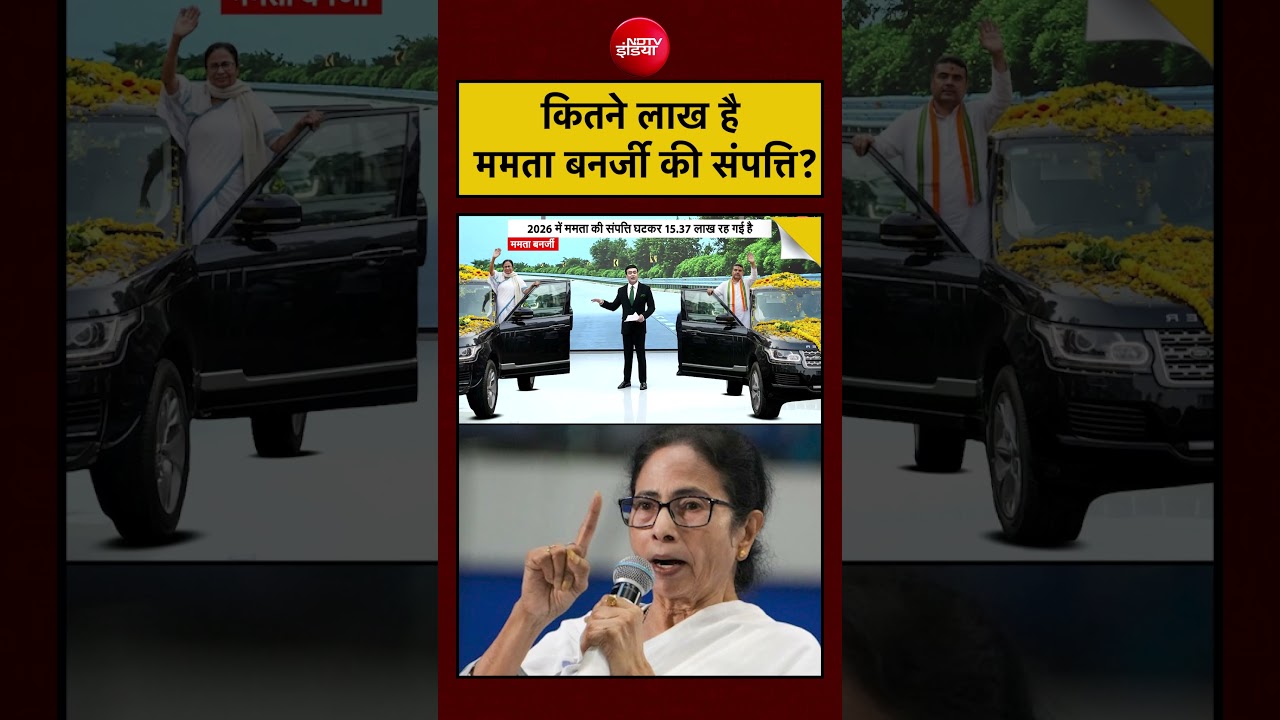 Syed Suhail | Bengal Elections: कितने लाख है Mamata Banerjee की संपत्ति? | #shorts