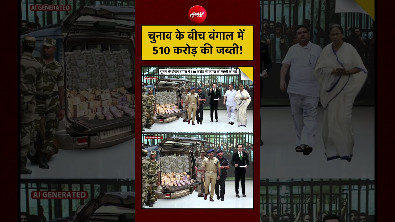Syed Suhail | Bengal Elections: चुनाव के बीच बंगाल में 510 करोड़ की जब्ती! | #shorts #ytshorts