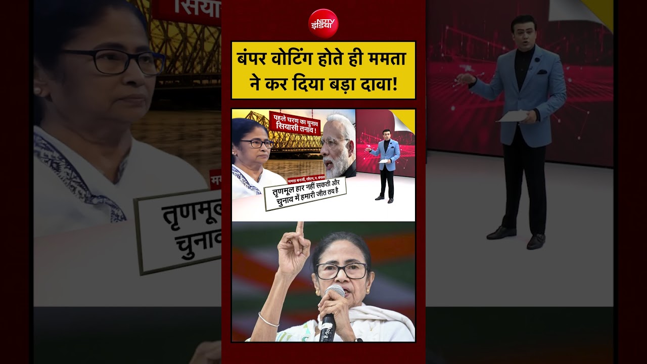Syed Suhail | Bengal Elections: बंपर वोटिंग होते ही ममता ने कर दिया बड़ा दावा! | #shorts