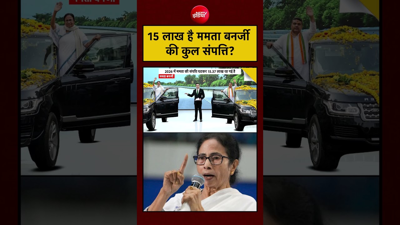 Syed Suhail | Bengal Elections: 15 लाख है ममता बनर्जी की कुल संपत्ति? | #shorts #ytshorts