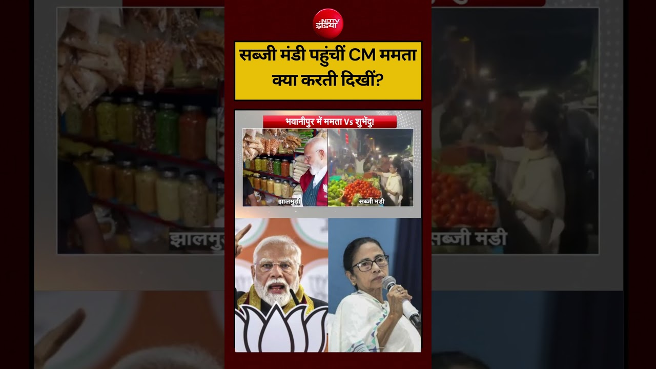 Syed Suhail| Bengal Elections: CM Mamata Banerjee पहुंचीं सब्जी मंडी, क्या किया?| #mamatabanerjee