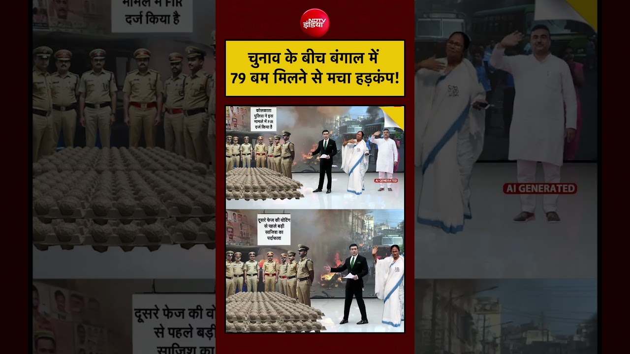 Syed Suhail | Bengal Elections: चुनाव के बीच बंगाल में 79 बम मिलने से मचा हड़कंप! | #shorts