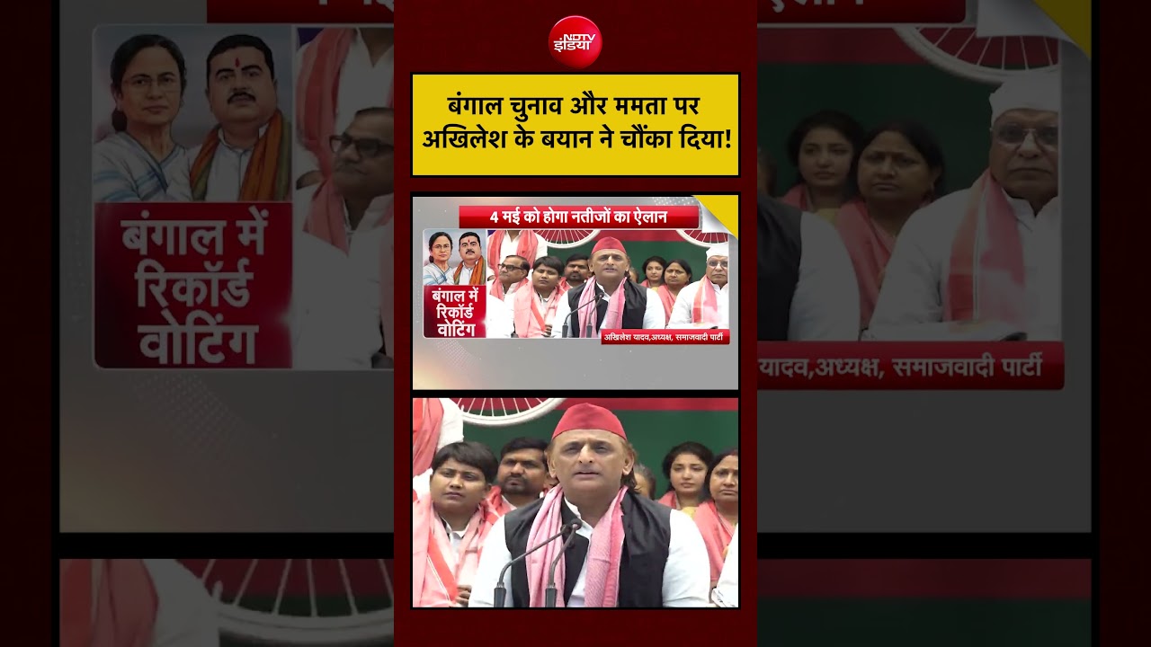 Syed Suhail | Bengal Elections: बंगाल चुनाव और Mamata पर Akhilesh  के बयान ने चौंका दिया! #ndtvindia