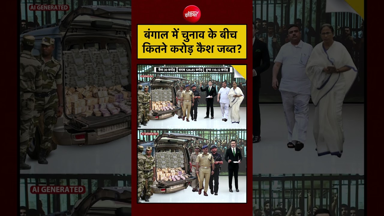 Syed Suhail | Bengal Elections: बंगाल में चुनाव के बीच कितने करोड़ कैश जब्त? | #shorts #ytshorts
