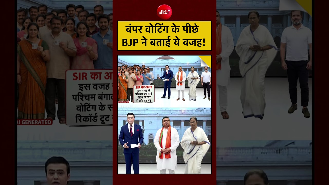 Syed Suhail | Bengal Elections: बंपर वोटिंग के पीछे BJP ने बताई ये वजह! | #shorts #ytshorts