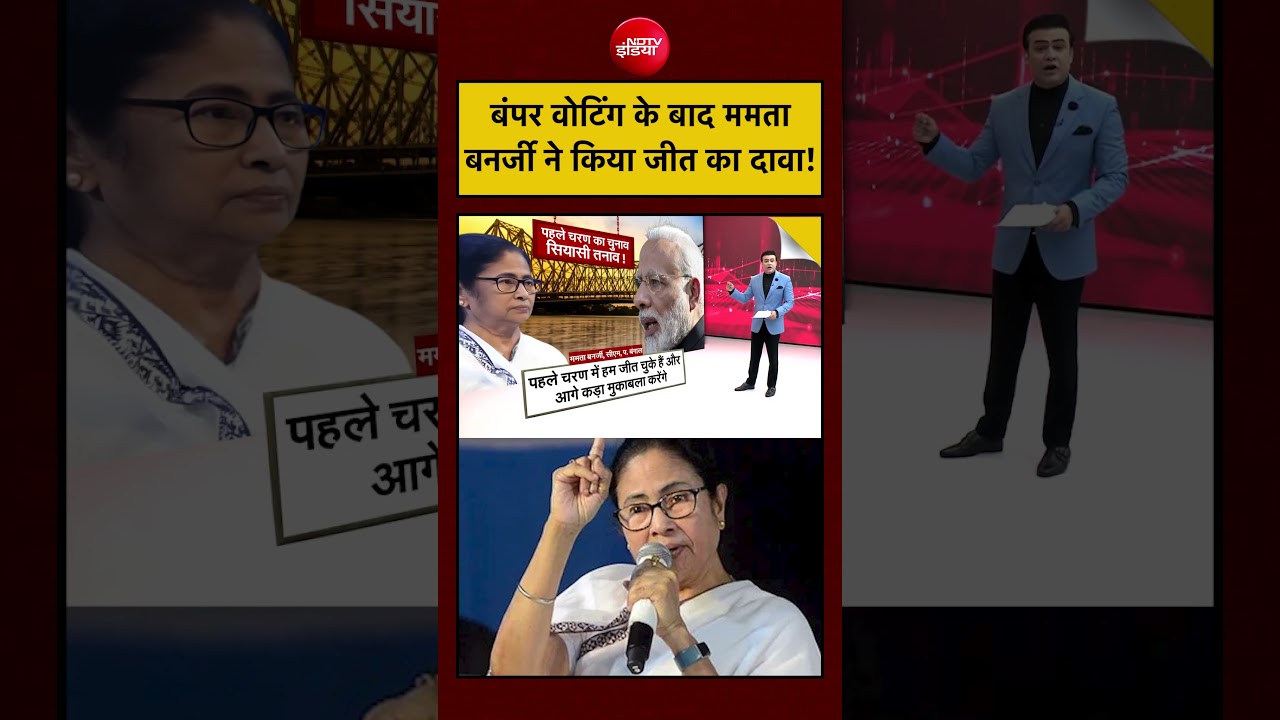 Syed Suhail | Bengal Elections: बंपर वोटिंग के बाद ममता बनर्जी ने किया जीत का दावा! | #shorts