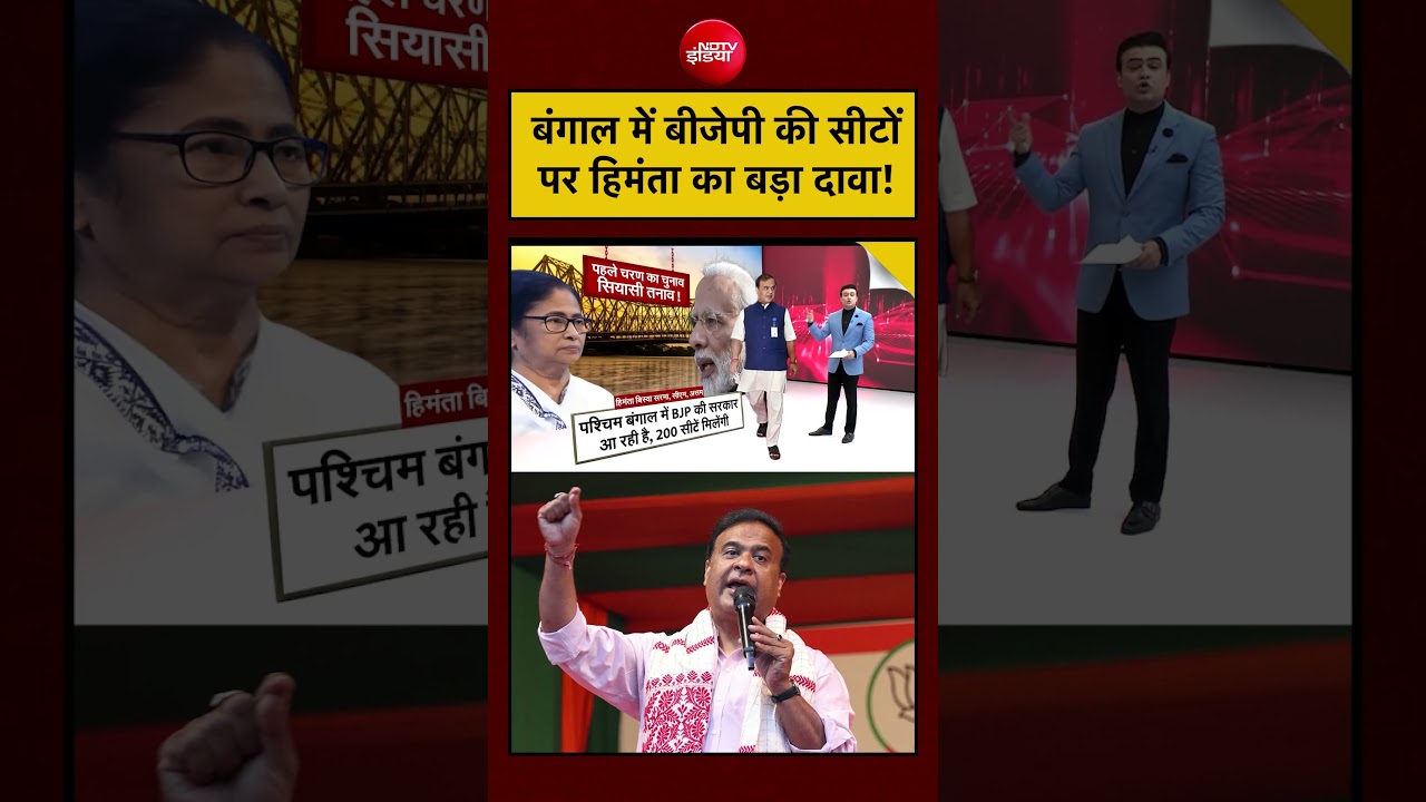 Syed Suhail | Bengal Elections में BJP की सीटों पर Himanta का बड़ा दावा!? #shorts #mamata #tmc #bjp