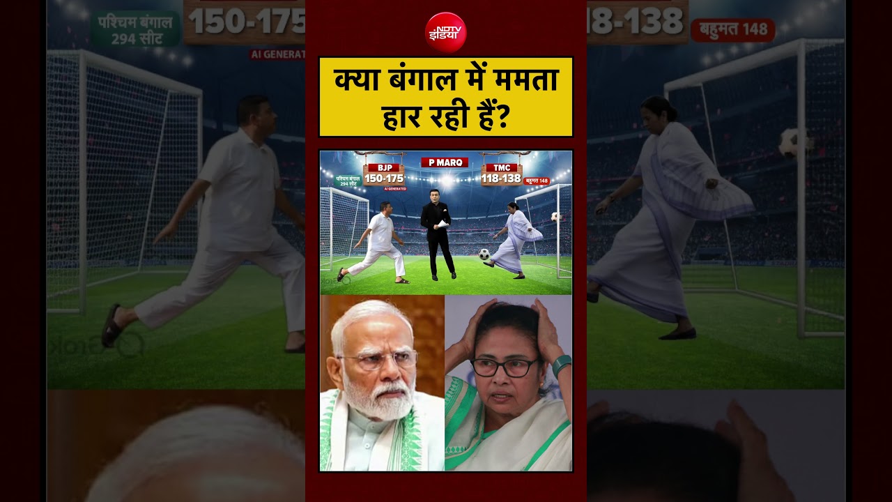 Syed Suhail | Bengal Exit Poll: क्या बंगाल में ममता हार रही हैं? | PM Modi | #shorts #viralnews