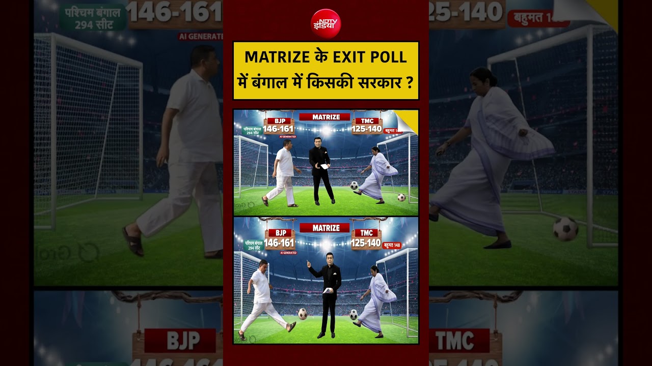 Syed Suhail | Bengal Exit Poll 2026 | MATRIZE के EXIT POLL में बंगाल में किसकी सरकार? #shorts #viral