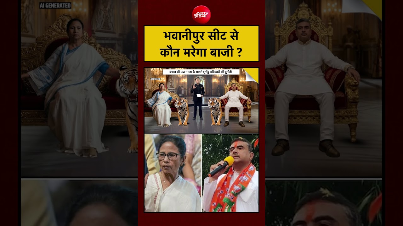 Syed Suhail | Bengal Exit Poll 2026 | भवानीपुर सीट से कौन मरेगा बाजी? #shorts #viralvideo #ndtvindia