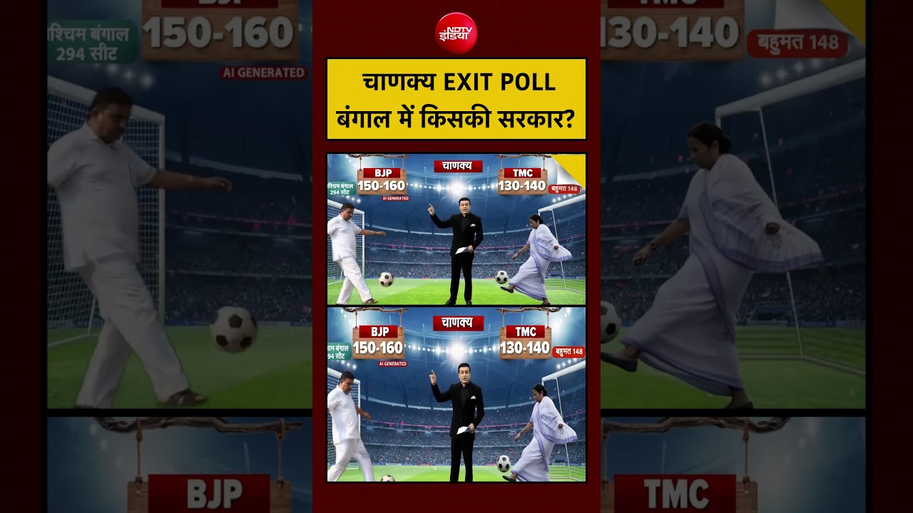 Syed Suhail | Bengal Exit Poll: Chanakya Exit Poll के मुताबिक BJP की जीत| PM Modi|#shorts