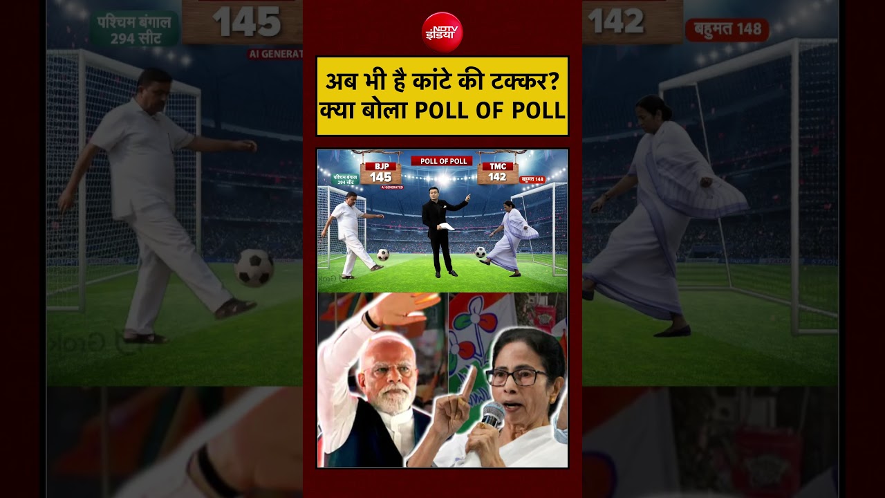 Syed Suhail | Bengal Exit Poll: अब भी है कांटे की टक्कर? क्या बोला POLL OF POLL  |#shorts #viralnews