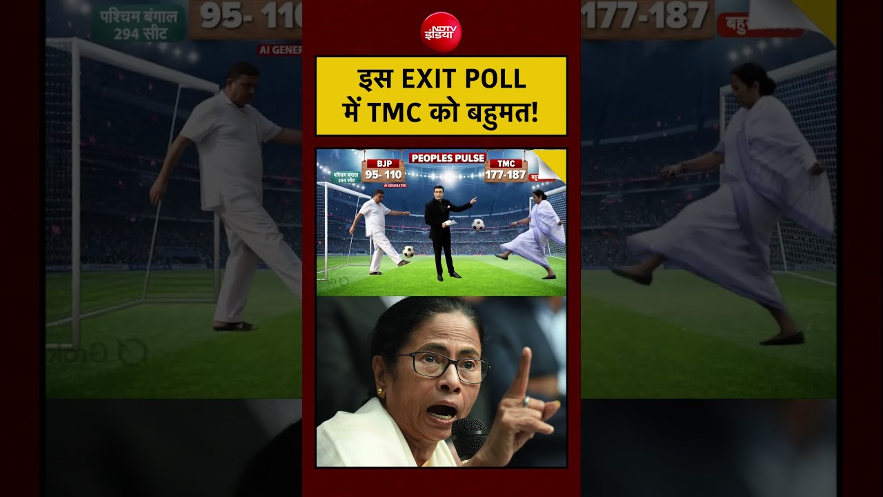 Syed Suhail | Bengal Exit Poll: इस EXIT POLL में ​TMC को बहुमत ? |Mamta Banarjee | PM Modi |#shorts