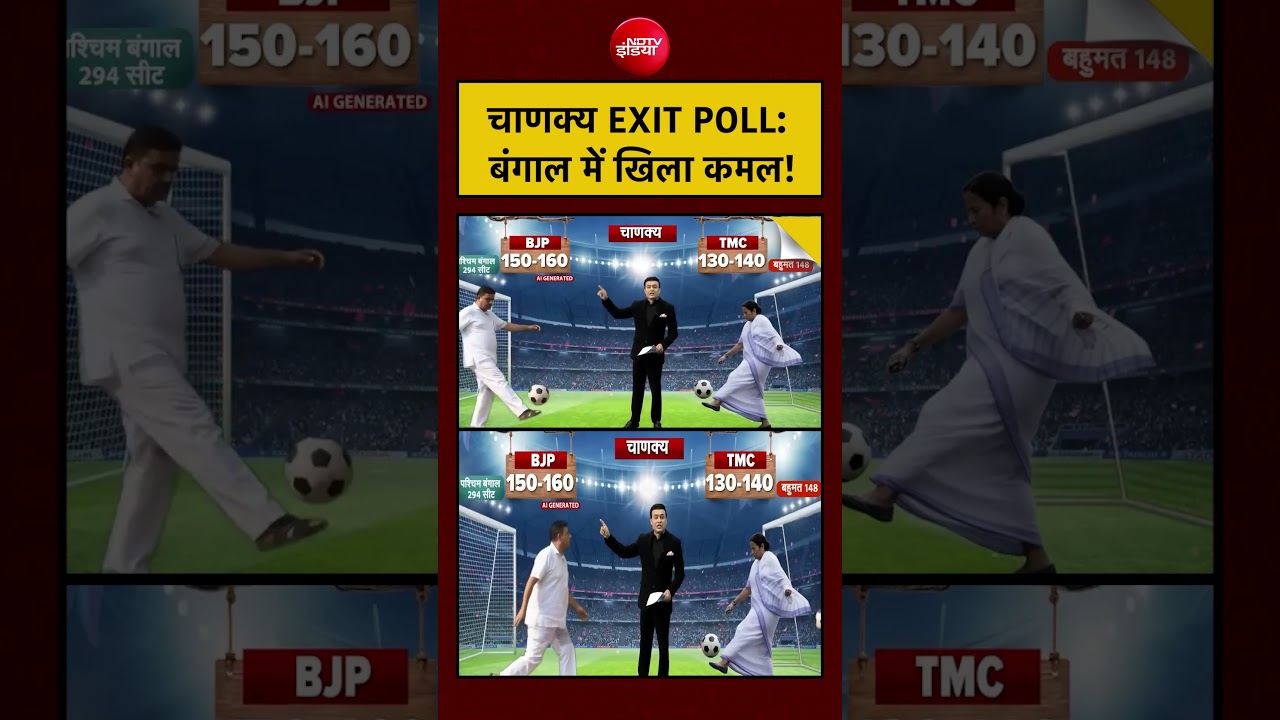 Syed Suhail | Bengal Exit Polls 2026 | चाणक्य EXIT POLL: बंगाल में खिला कमल! | #bengalelection2026