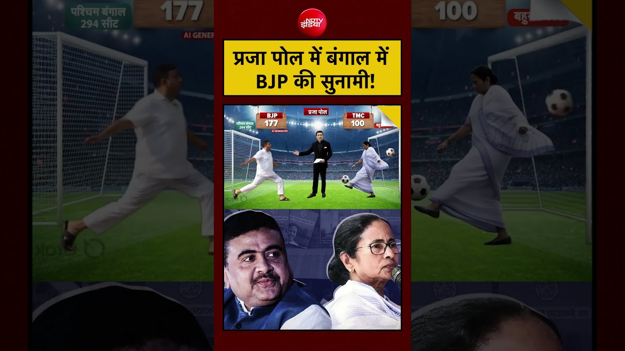 Syed Suhail Bengal Exit Polls 2026: प्रजा पोल में बंगाल में BJP की सुनामी ! | #bengalelection2026