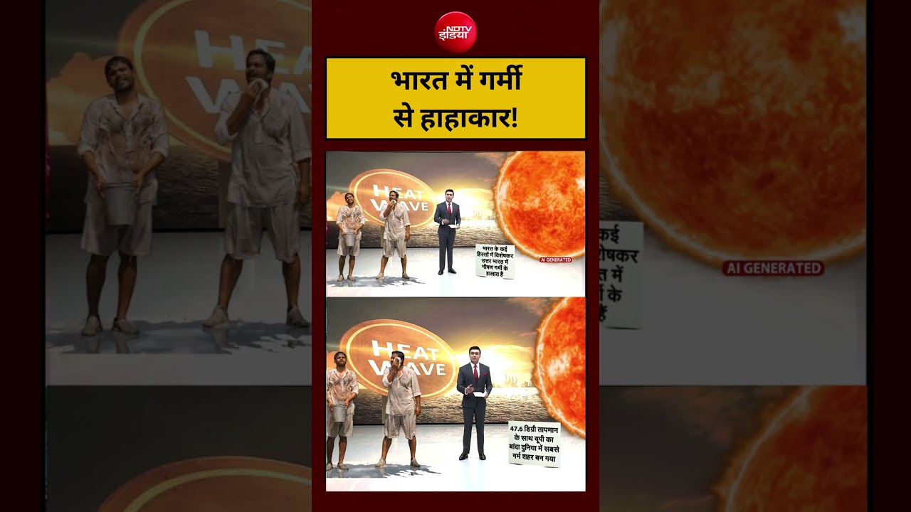 Syed Suhail | Bharat Ki Baat Batata Hoon| Weather Update: भारत में गर्मी से हाहाकार! Heat Wave Alert