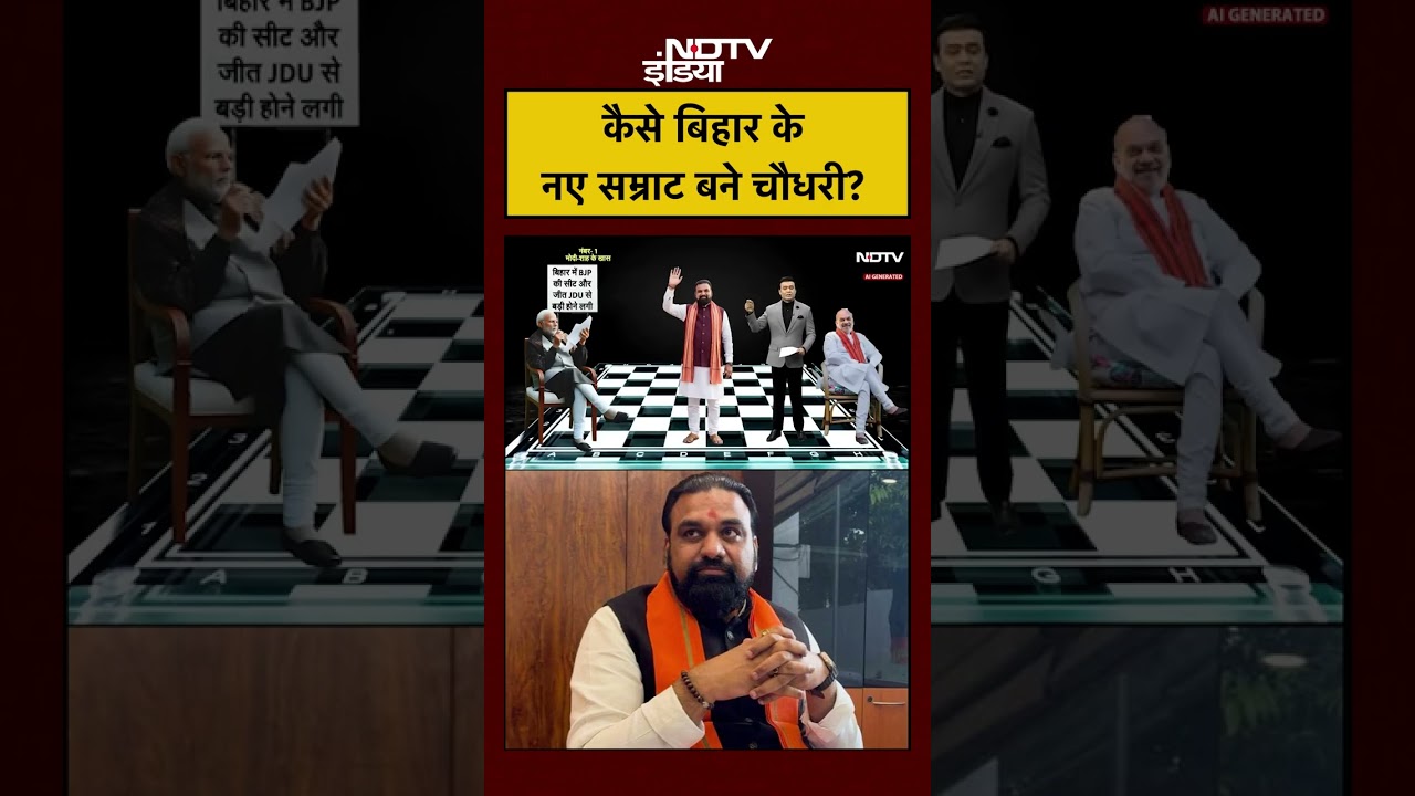 Syed Suhail | Bihar CM Samrat Choudhary: कैसे बिहार के नए सम्राट बने चौधरी?  #nitishkumar #shorts