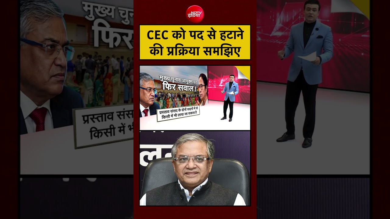 Syed Suhail: CEC को पद से हटाने की प्रक्रिया समझिए| #impeachment #cec #rajyasabha #loksabha