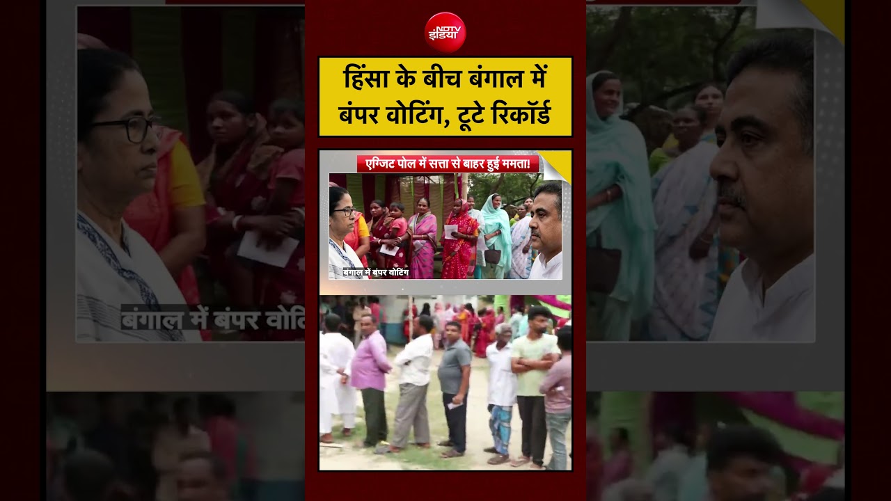 Syed Suhail: Exit Poll Results| हिंसा के बीच बंगाल में बंपर वोटिंग, टूटे रिकॉर्ड| #exitpoll #bengal