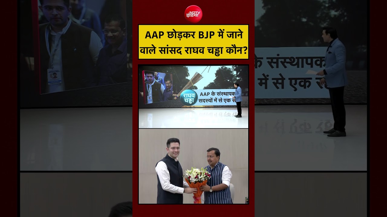 Syed Suhail | Raghav Chaddha Join BJP | AAP छोड़कर BJP में जाने वाले MP राघव चड्ढा कौन? #shorts #aap