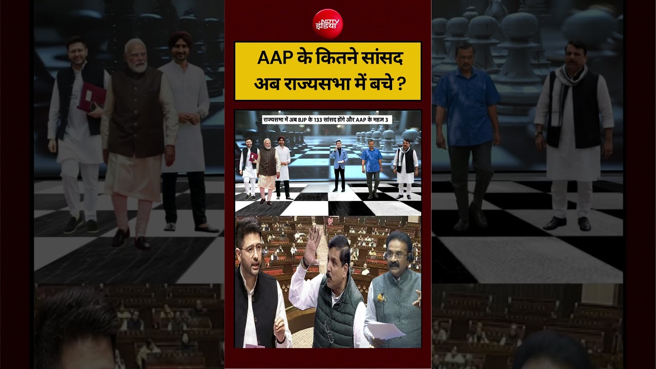 Syed Suhail | Raghav Chaddha News | AAP के कितने सांसद अब राज्यसभा में बचे ? #shorts #viralvideo