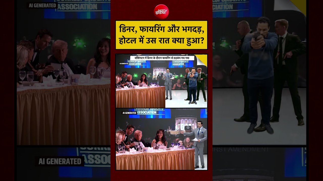 Syed Suhail | Washington Hotel Firing: डिनर, फायरिंग, भगदड़, होटल में उस रात क्या हुआ? #trump #viral