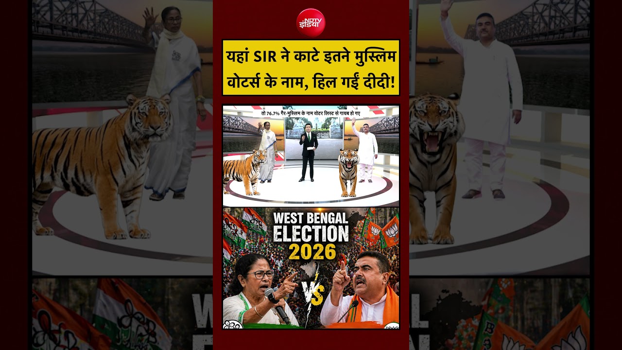 Syed Suhail | West Bengal Election 2026 | यहां SIR ने काटे इतने Muslim वोटर्स के नाम! #shorts