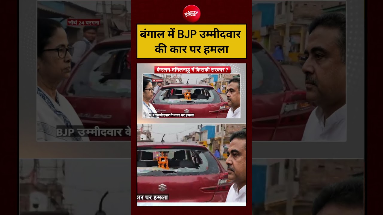 Syed Suhail | West Bengal Elections Exit Poll 2026 | बंगाल में BJP उम्मीदवार की कार पर हमला |TMC