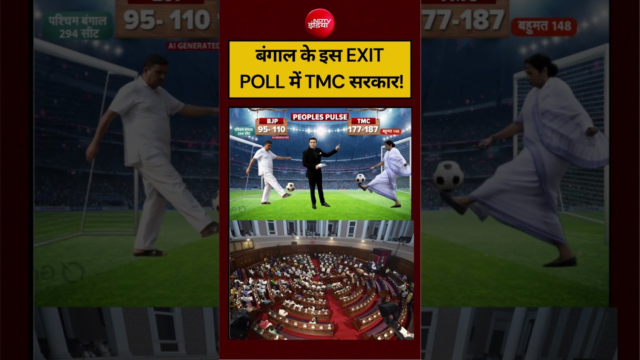 Syed Suhail | West Bengal Elections Exit Poll 2026 | बंगाल के इस EXIT POLL में TMC सरकार! #shorts