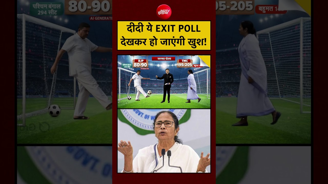 Syed Suhail | West Bengal Exit Poll 2026 |दीदी ये EXIT POLL देखकर हो जाएंगी खुश! #shorts #viralvideo