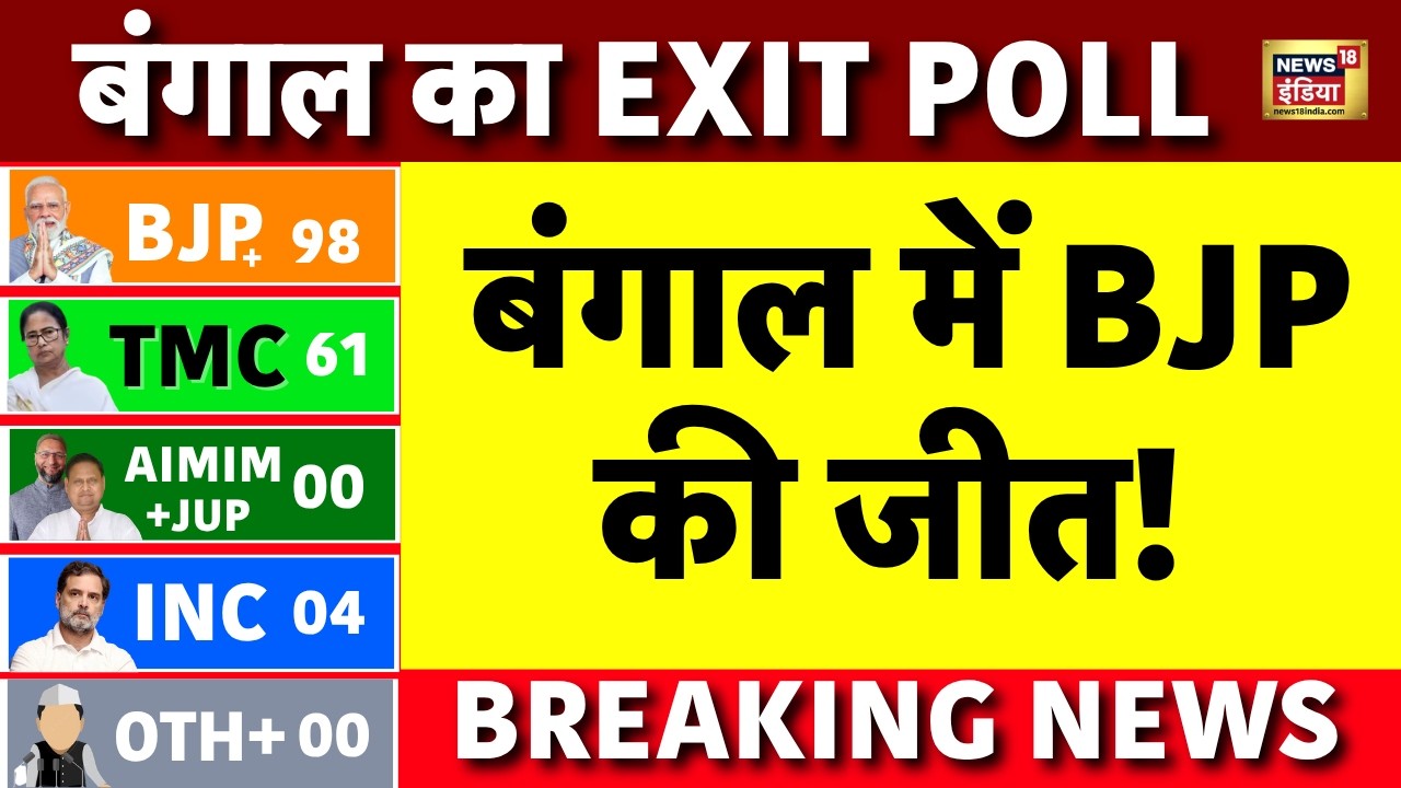 West Bengal Election 2026 Live: बंगाल में BJP की जीत? | Mamata Banerjee | Bhowanipore | PM Modi