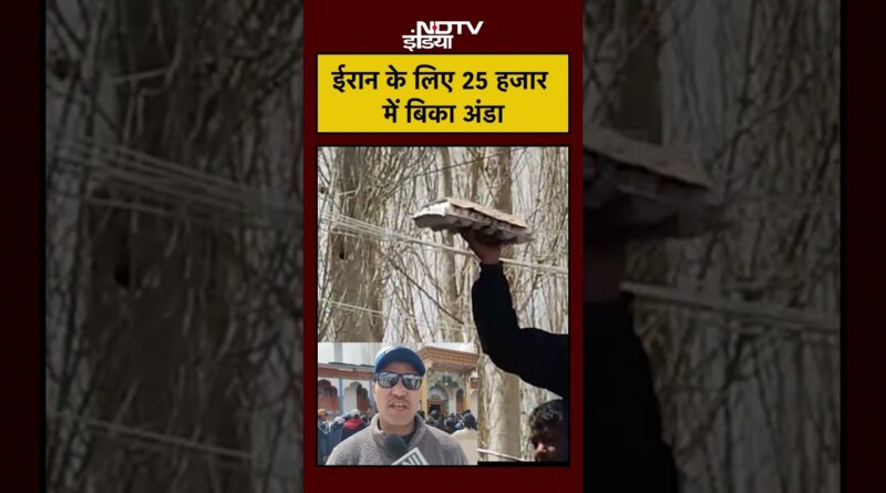 ईरान के लिए 25 हजार में बिका अंडा | Ladakh News  | Iran Israel War | US Iran | #shorts #viral