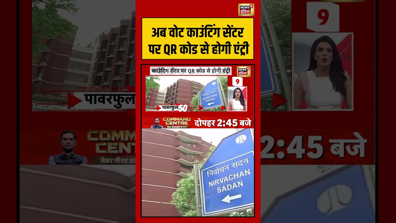 अब वोट काउंटिंग सेंटर पर QR कोड से होगी एंट्री westbengalelection2026 electionresults shorts 192225 6c4db